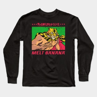 Melt Banana - Original Psychedelic Fan Art Long Sleeve T-Shirt